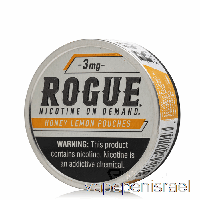 שקיות ניקוטין חד פעמיות Vape Israel Rogue - דבש לימון 3 מ